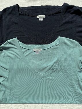 Women’s Garnet Hill Tees Bundle Sz L